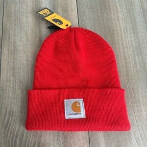 NWT Carhartt unisex knit beanie red one size fits all
